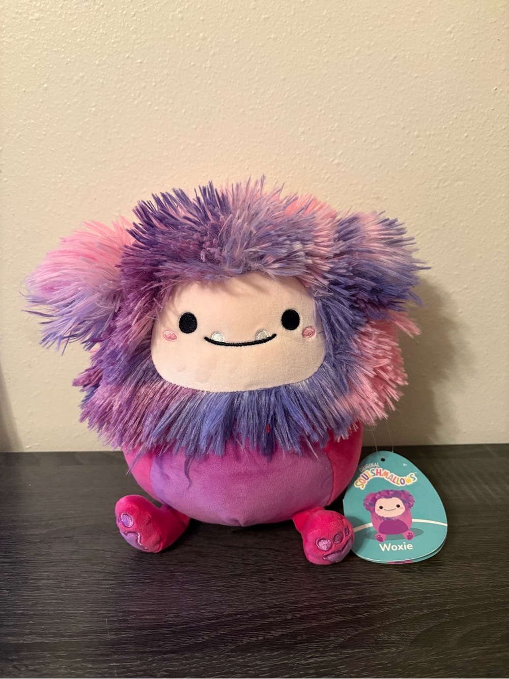 NWT Woxie The Bigfoot 8” Squishmallow